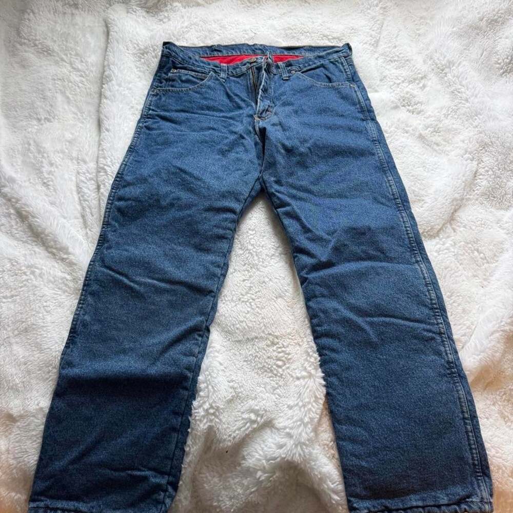 Wrangler insulated straight leg jeans
